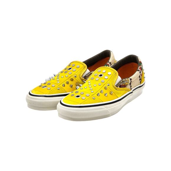 Gucci x Vans Vault OG Classic Checkered Studded Slip-On Sneakers US 10 - NWB main image 5